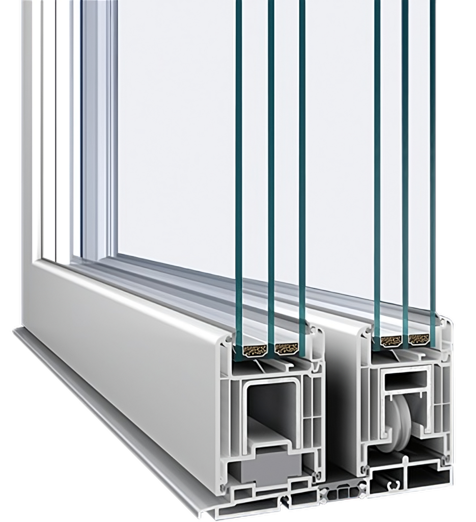 Finestre scorrevoli in pvc Torino